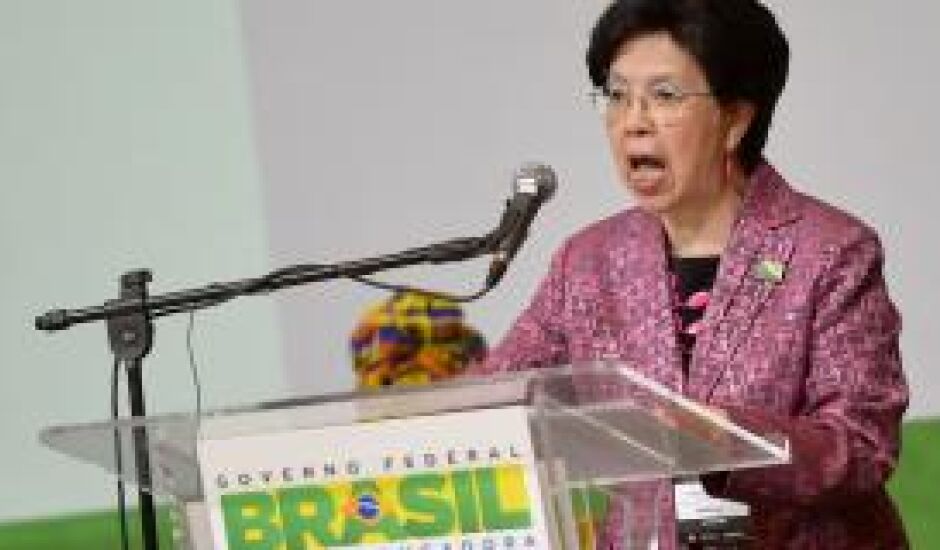Margaret Chan, visita o Brasil esta semana para acompanhar a epidemia do vírus Zika no país