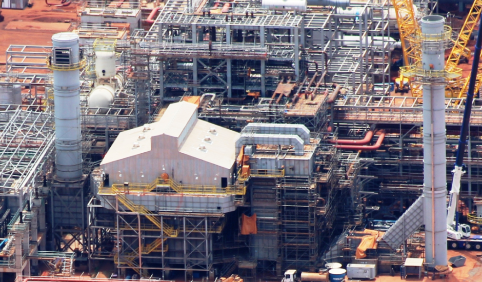 Obras da fábrica de fertilizantes foram paradas em dezembro de 2014 