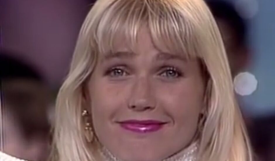Foto sacada de trecho de clipe produzido para Xuxa na década de 1980