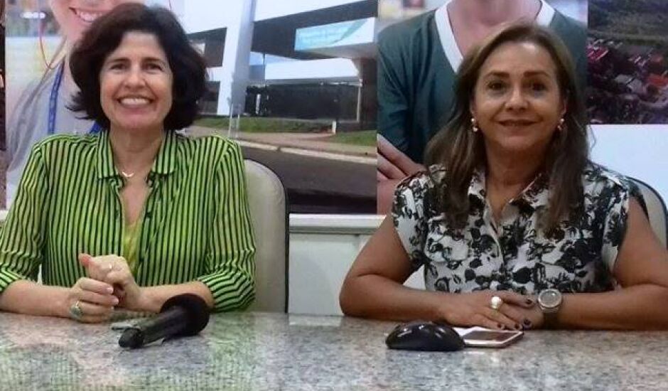 Prefeita Márcia Moura e secretária de Planejamento, Carmem Goulart, falam de Plano de Ação Sustentável