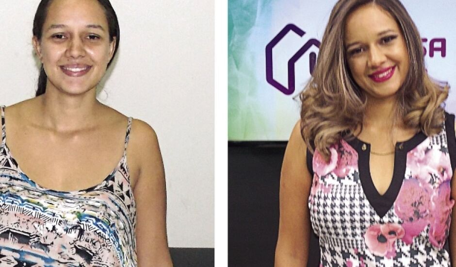 O antes e o depois de Daniela Toledo, escolhida para para participar do quadro do programa 