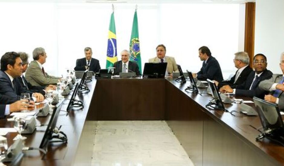 Temer reúne-se com líderes da Câmara no Palácio do Planalto