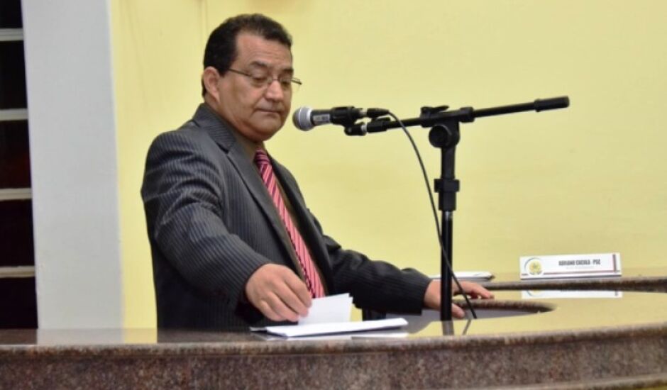 Vereador Heliomar Cangussu ,  Baixinho (PMDB)  presidirá comissão processante