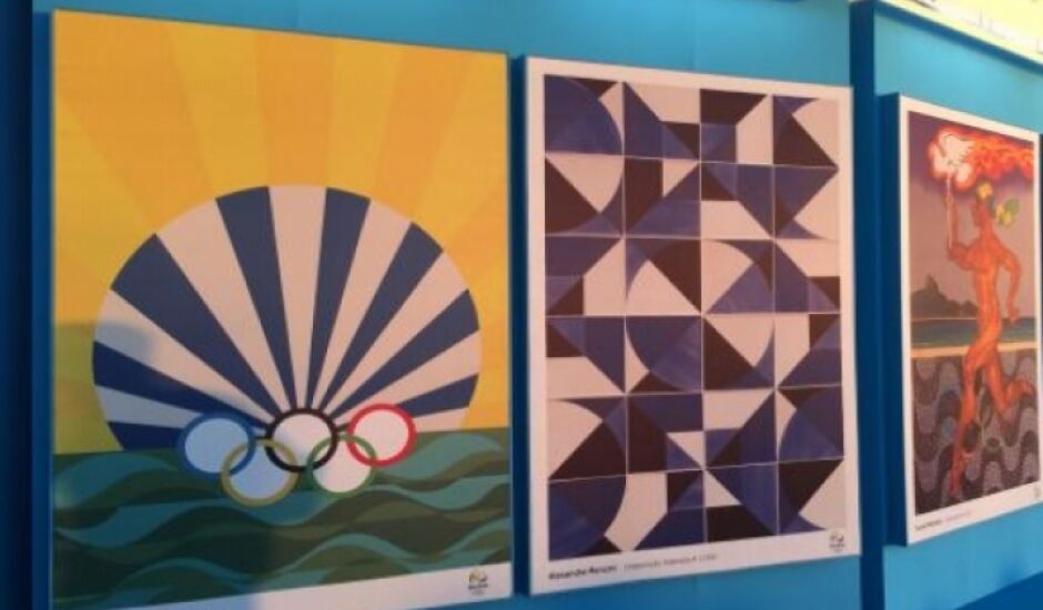 Posters da Rio 2016 ficarão expostos no Museu do Amanhã até 25 de agosto e depois irão para o Parque Olímpico de Deodoro. Obras serão vendidas nas lojas oficiais da Olimpíada 