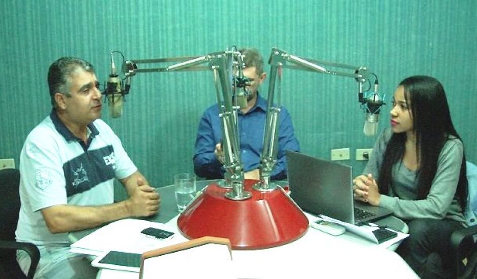 Paulo Leite foi o primeiro entrevistado do RCN Notícias 