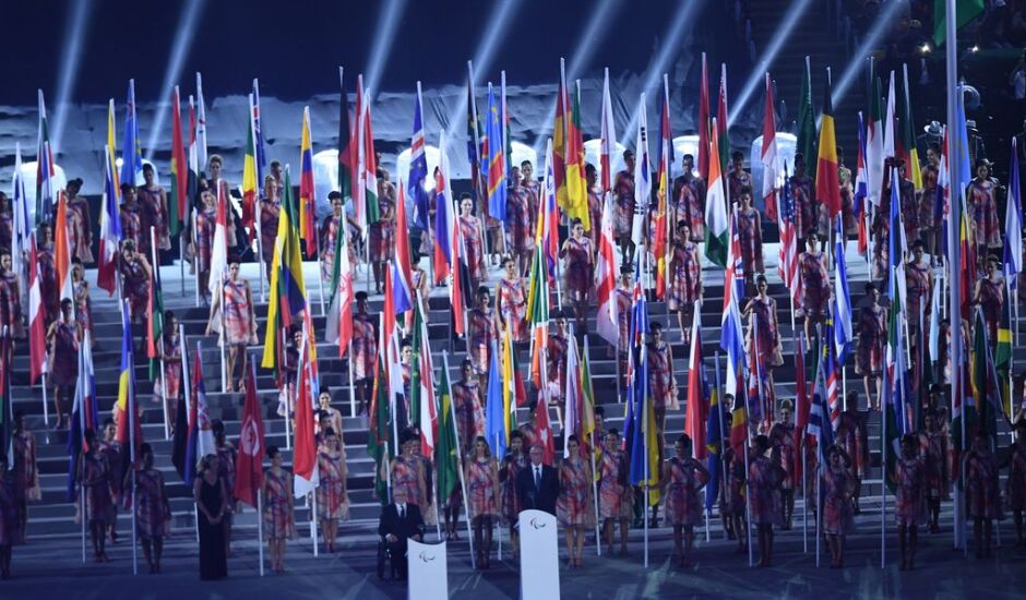 Cerimônia de abertura dos Jogos Paralímpicos Rio 2016 no Estádio do Maracanã