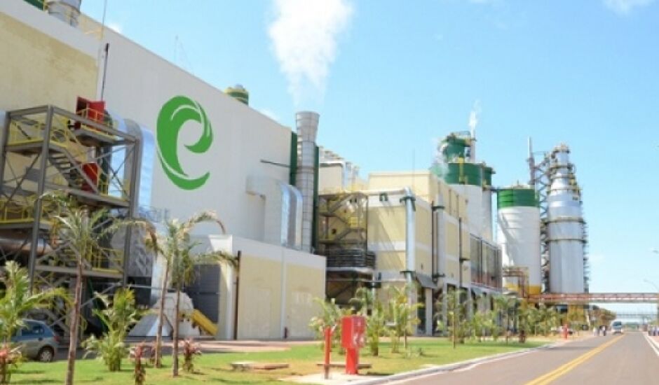 Planta da Eldorado Brasil de fabricação de celulose em Três Lagoas