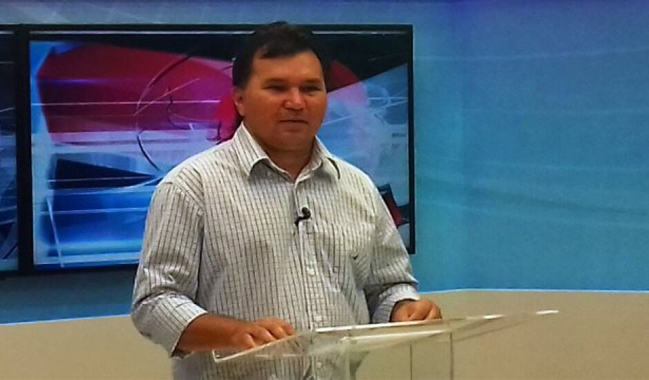 Candidato do PTB, Idevaldo Claudino encerrou a série de entrevistas na TVC-canal 13 
