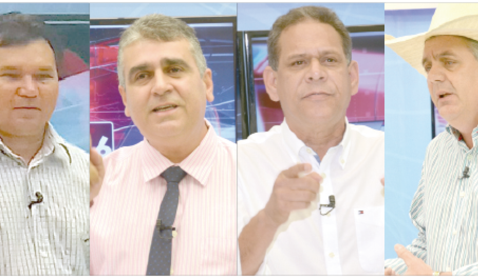 Candidatos a prefeito apresentam propostas em sabatina na TVC-Canal 13