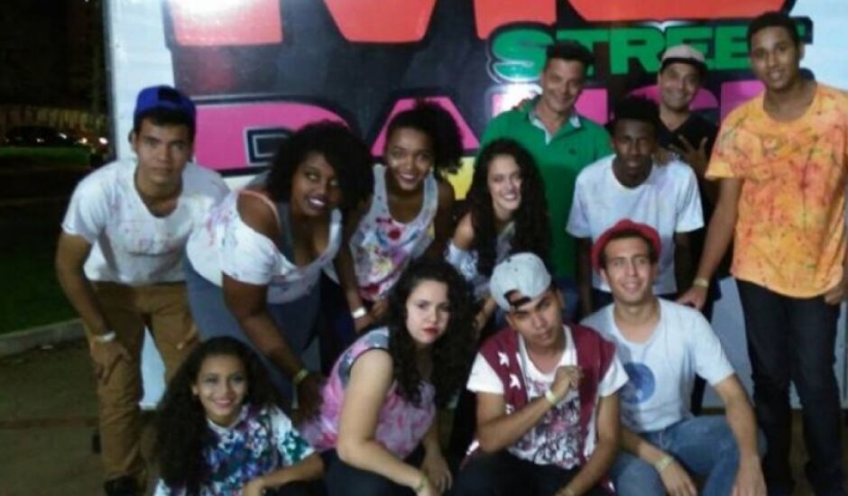 O evento reuniu grupos de dança de rua de outros seis estados brasileiros