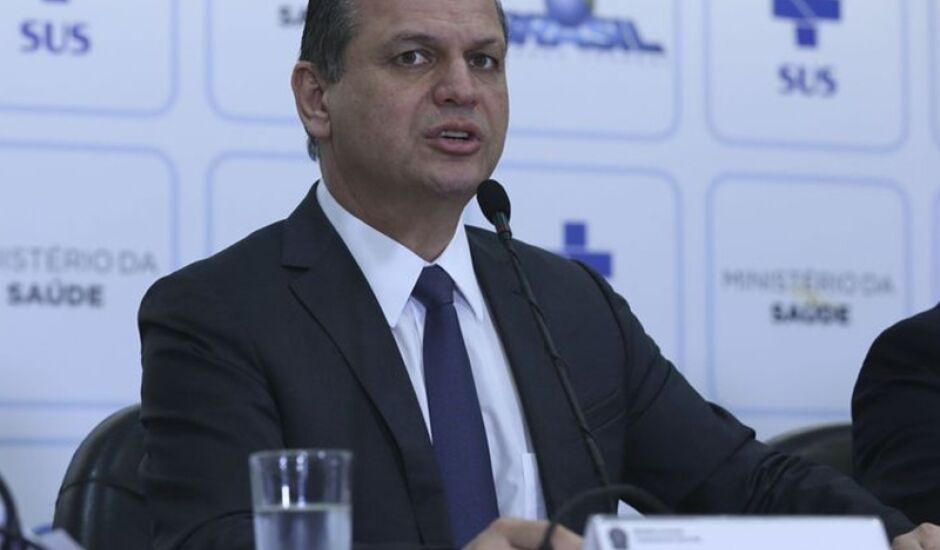 O ministro da Saúde, Ricardo Barros, apresenta balanço de 200 dias de gestão