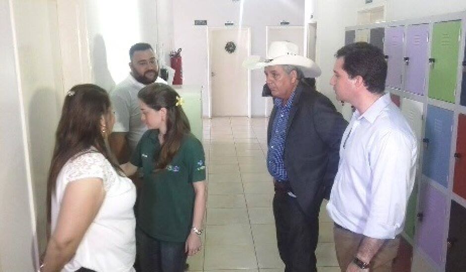 Novo prefeito de Três Lagoas, Ângelo Guerreiro visitou a UPA nesta manhã 