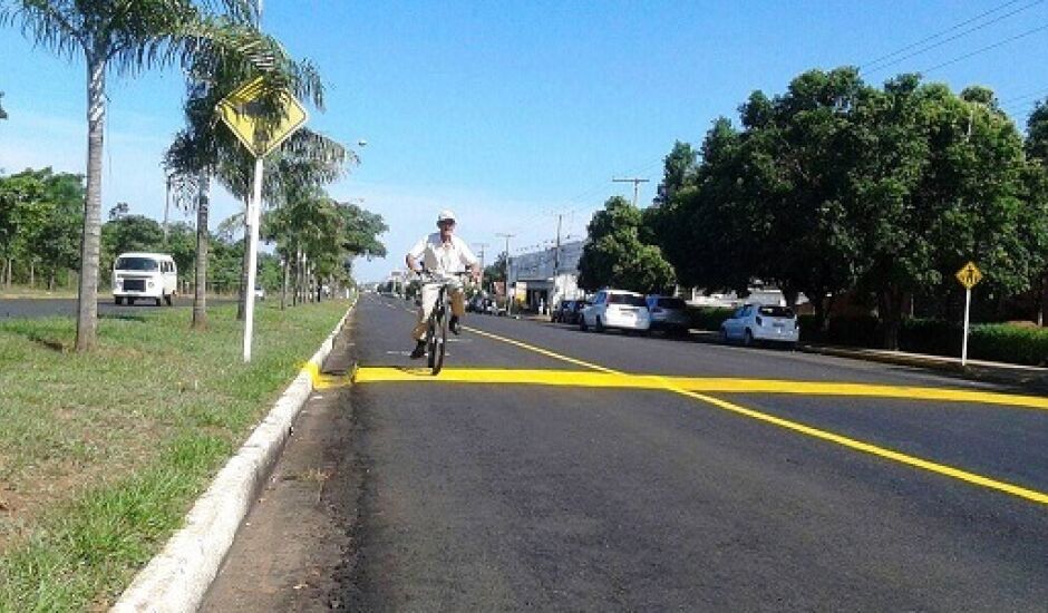 Agora, ciclistas podem transitar pelo local com mais segurança 