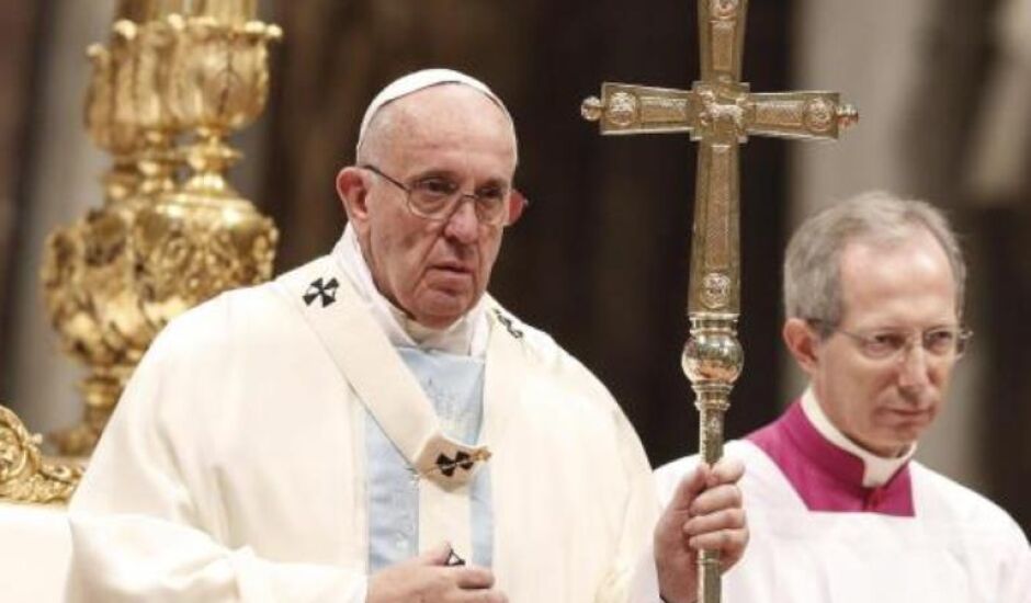 O papa Francisco condenou a corrupção e abusos sexuais