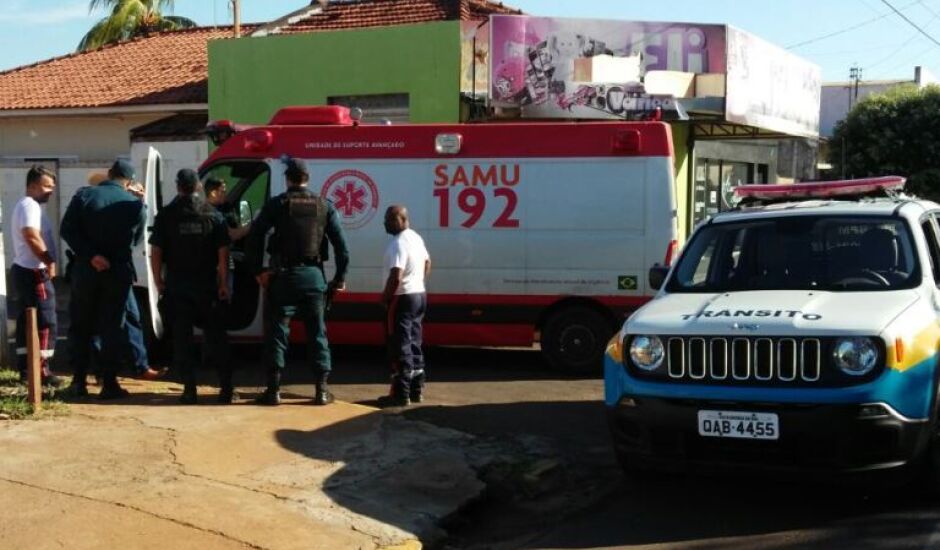 Ambulância foi furtada na madrugada do dia 15 de dentro do pátio do Samu