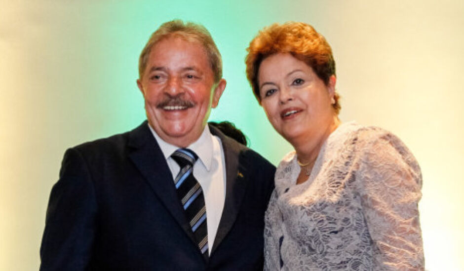 Lula e Dilma na campanha de 2010