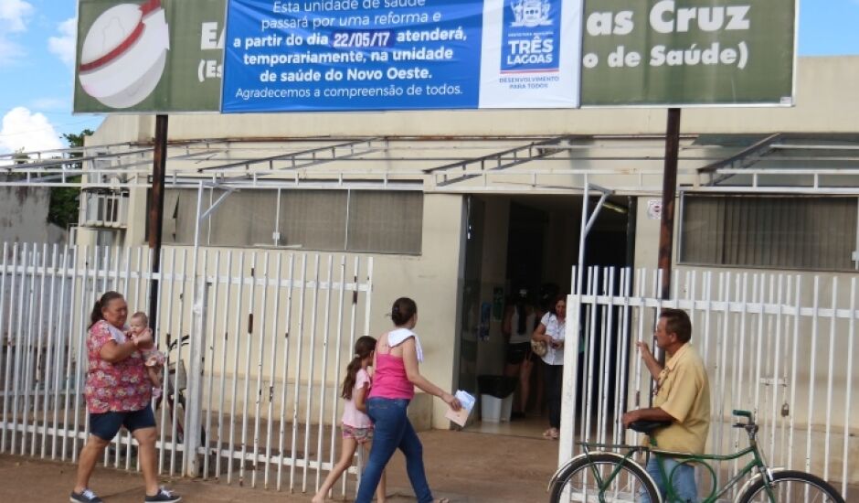 Posto de saúde do Santa Luzia será fechado para reforma
