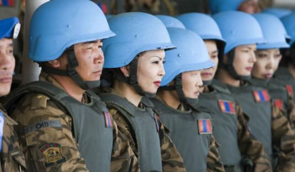 Mais de 124 países contribuem com o contingente das forças de paz da ONU