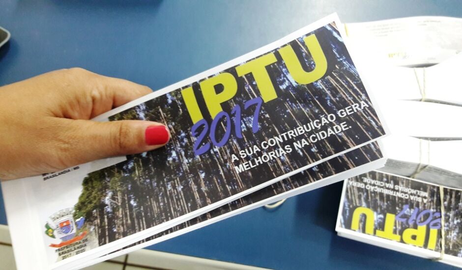 Prazo para o pagamento da segunda parcela do IPTU 2017 de Brasilândia termina nesta quarta-feira (10)