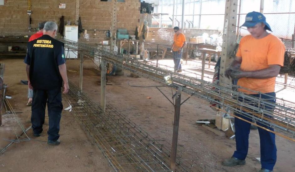 Quase seis mil presos de Mato Grosso do Sul exercem atividades laborais