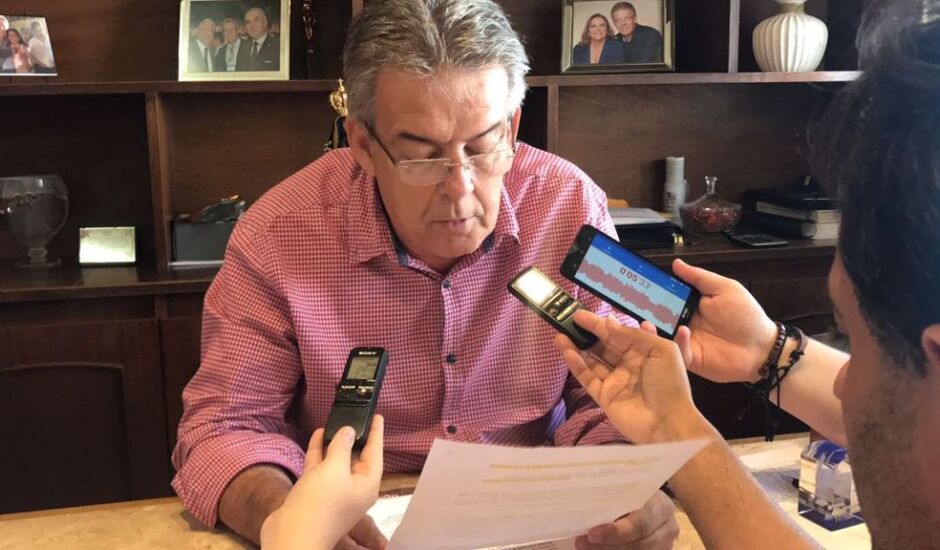 Ronaldo Miziara, prefeito de Paranaíba, revelou que encontrou números diferentes na dívida anunciada pela gestão anterioerior