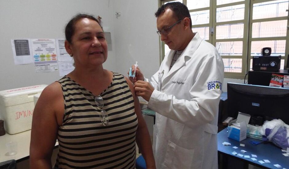 Em Paranaíba apenas 58,9% do público-alvo foram vacinados.