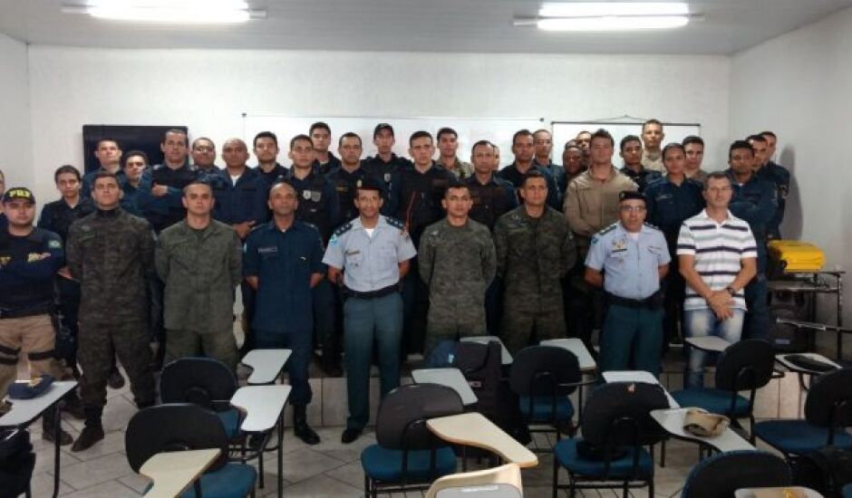 O encerramento do curso foi realizado no quartel da sede do 13º Batalhão de Polícia Militar
