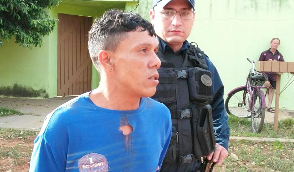 Josenildo acabou preso pela polícia militar logo após o homicídio