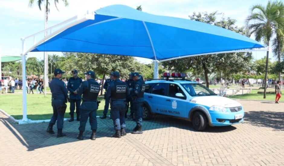 Veículos estariam parados no 2º Batalhão da Polícia Miitar de Três Lagoas