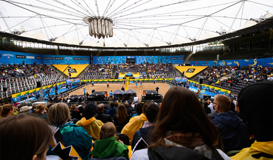 Arena que receberá o World Tour Finals, em Hamburgo