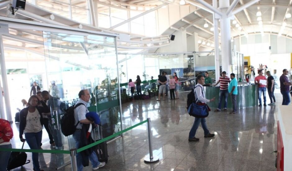 Passageiros de cidades da região também têm utilizado o aeroporto de Três Lagoas