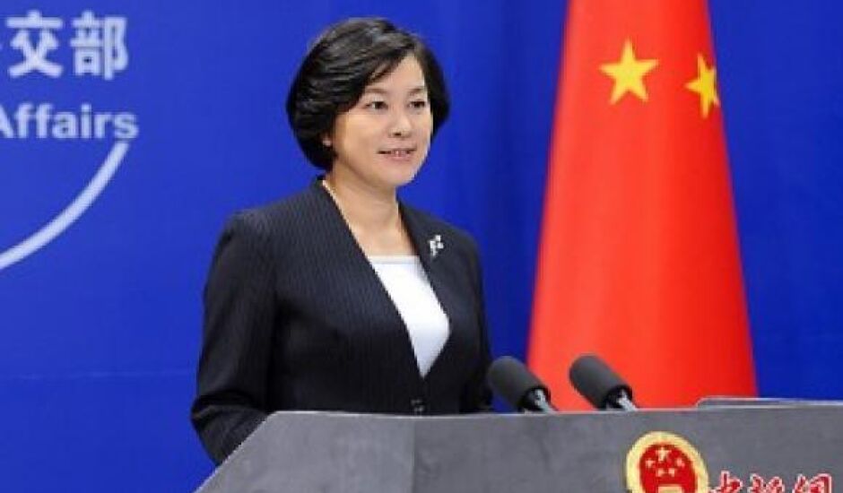 A porta-voz chinesa das Relações Exteriores, Hua Chunying