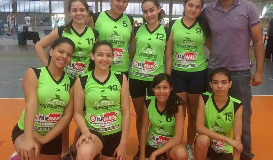 O time sub-14 feminino teve o placar de Paranaíba 40 X 30 Três Lagoas (MS)