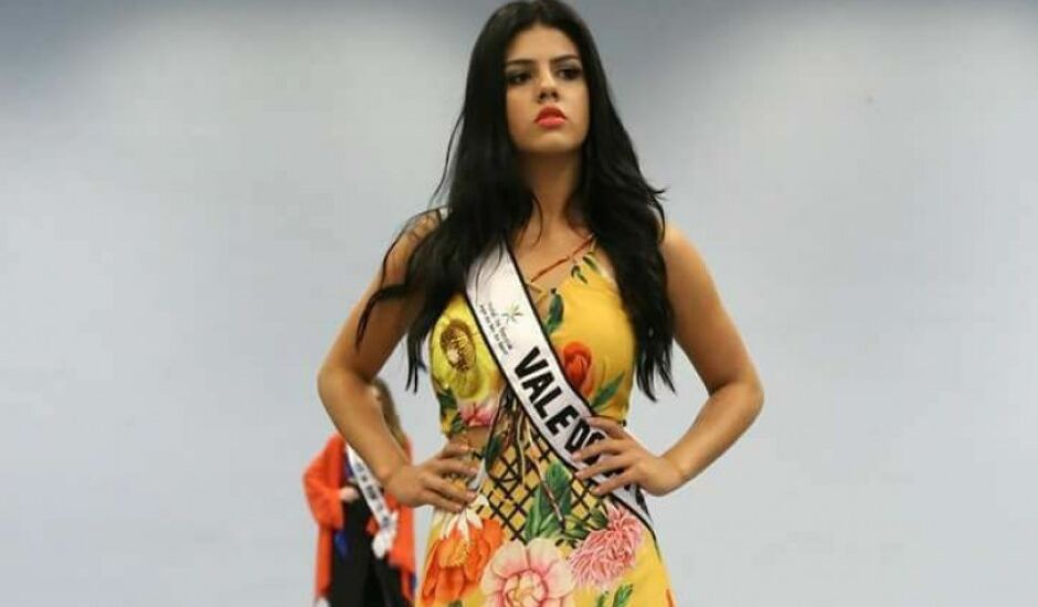 Ana Flávia Modesto foi vencedora de uma etapa do Estadual e disputou o Miss Mundo Brasil