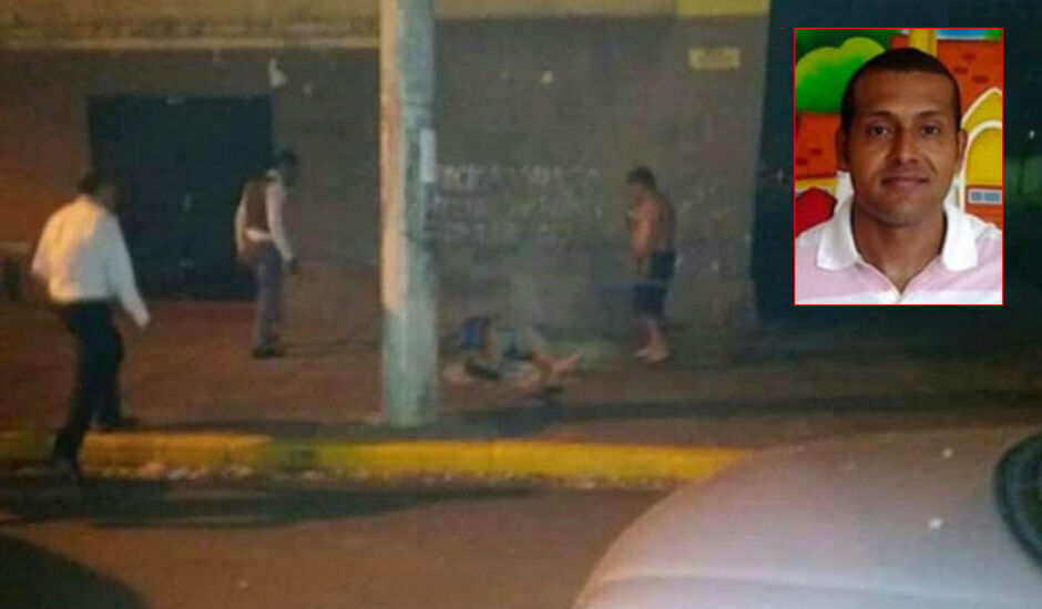 O policial Civil, André Luís Ferro da Silva foi morto a tiros de fuzil por ladrões que furtaram uma agência
