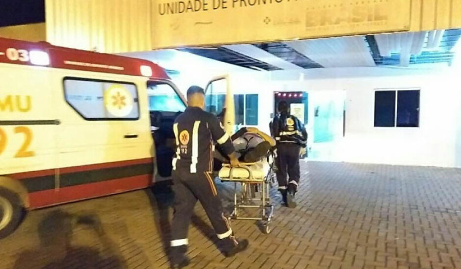 Passageiros deram entrada no Hospital, durante a madrugada desta segunda-feira
