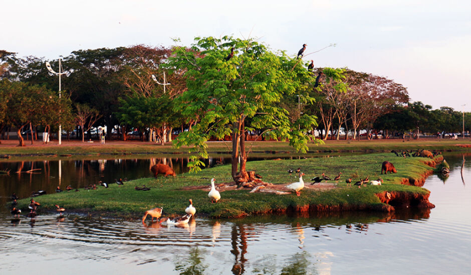 Lagoa Maior é o principal cartão postal de Três Lagoas e ótima opção de lazer no feriadão
