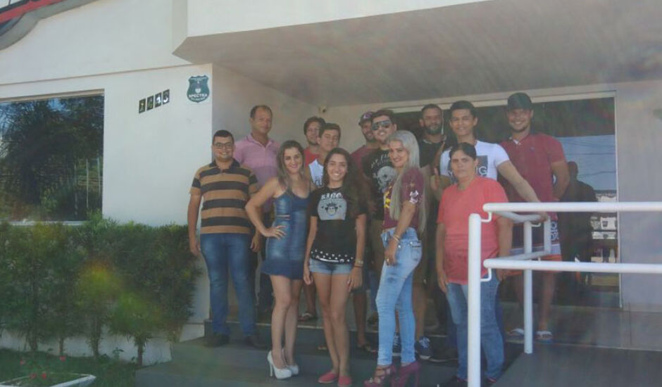 Participantes do reality show Essa Honda e Minha, realizado pela Rádio Cultura FM