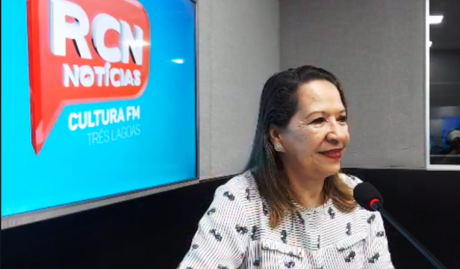 Secretária de Saúde, em entrevista ao Jornal  “RCN Notícias “,da Rádio Cultura FM