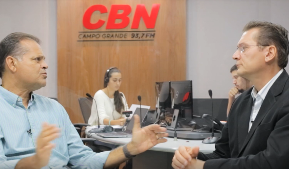 Chico Maia fala ao jornalista Éder Campos no Cenário CBN 2018