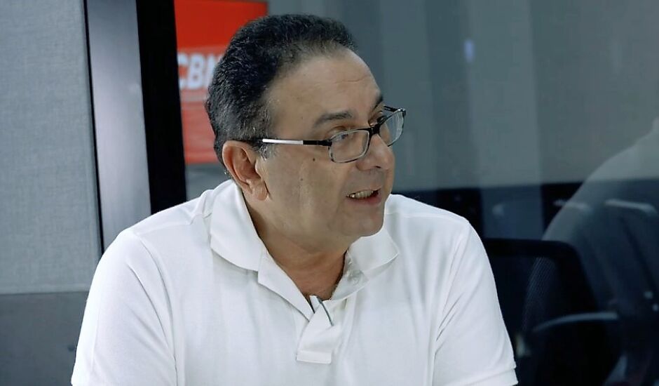 Diretor do Proncor, médico Resala Elias Junior em entrevista à Rádio CBN Campo Grande