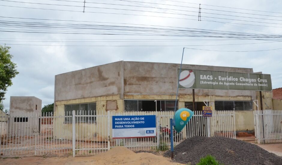 Unidade de Saúde do bairro Santa Luzia está em reforma desde novembro do ano passado