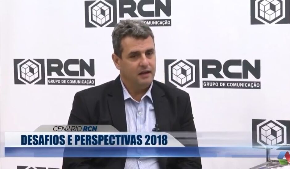 Marco Antônio Calderon deu entrevista ao "Cenário RCN"