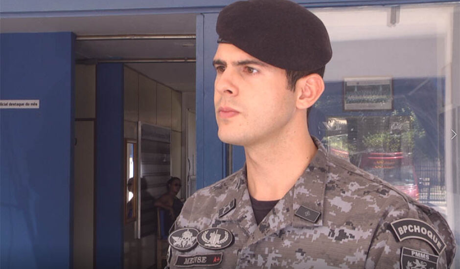 'Operação está tranquila', disse tenente do Batalhão de Choque, Leonardo Mense