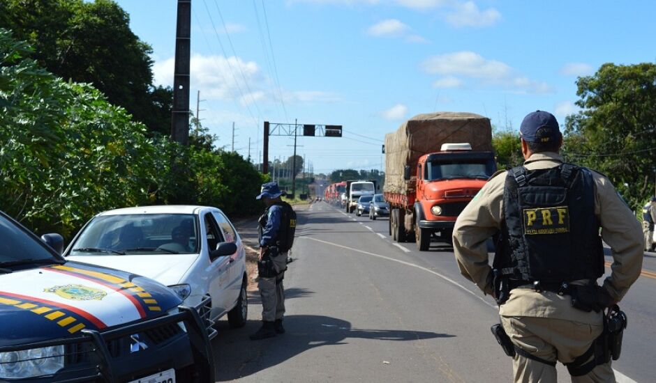 Operação nas estradas de Mato Grosso do Sul termina às 23h59 desta quarta-feira