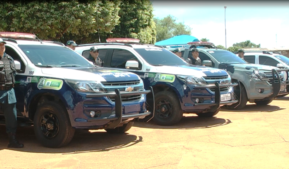 Polícia Militar de Três Lagoas recebeu três novos veículos de doações da Fibria