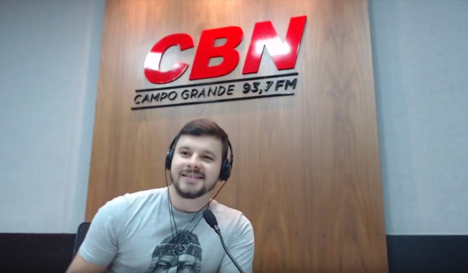 João Fusquine no comando do CBN Motors