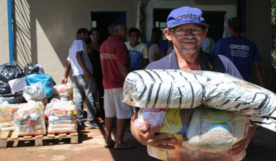 Doações continuam sendo recebidas na Cavalaria da Polícia Militar de Mato Grosso do Sul