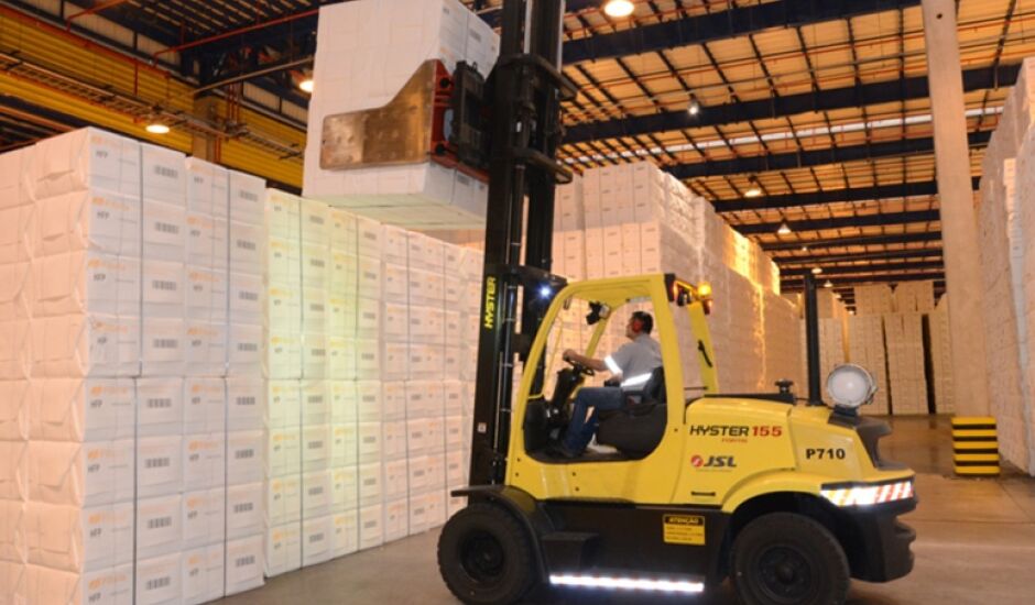 Porto vai desembaraçar documentos de mercadorias, como a celulose, principal produto de Três Lagoas