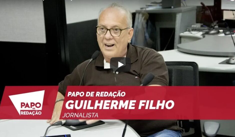 Jornalista Guilherme Filho no Papo de Redação da CBN